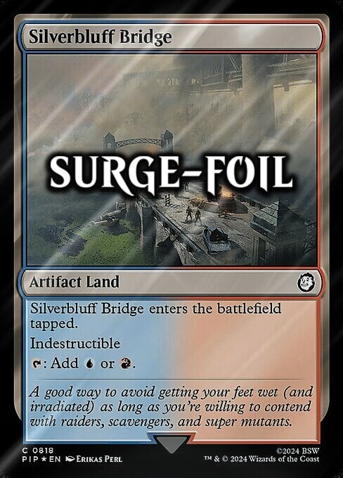Silverbluff Bridge Card Front