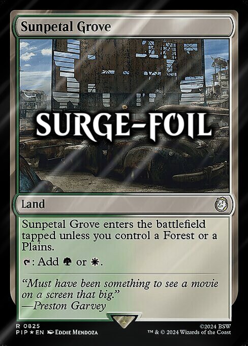 Sunpetal Grove Card Front