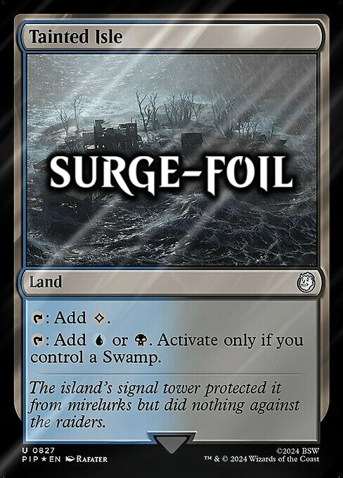Tainted Isle Card Front
