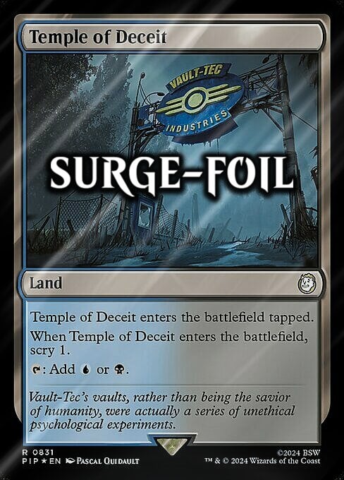 Temple of Deceit Card Front