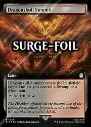 Dragonskull Summit · Extended Art | Surge Foil 1021