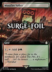 Mossfire Valley · Extended Art | Surge Foil 1029