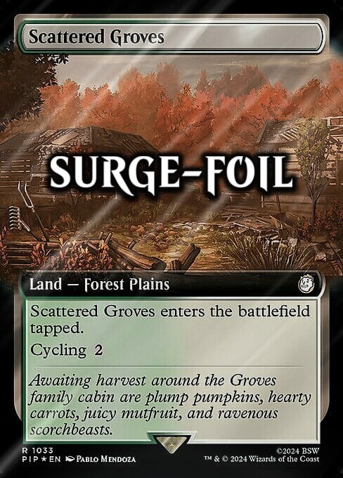 Scattered Groves Card Front