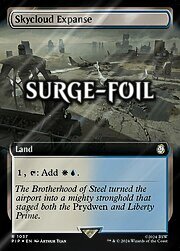 Skycloud Expanse · Extended Art | Surge Foil 1037