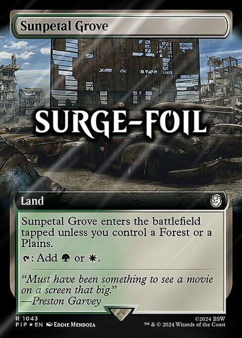 Sunpetal Grove Card Front