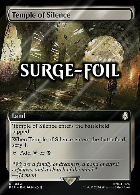 Temple of Silence Card Front