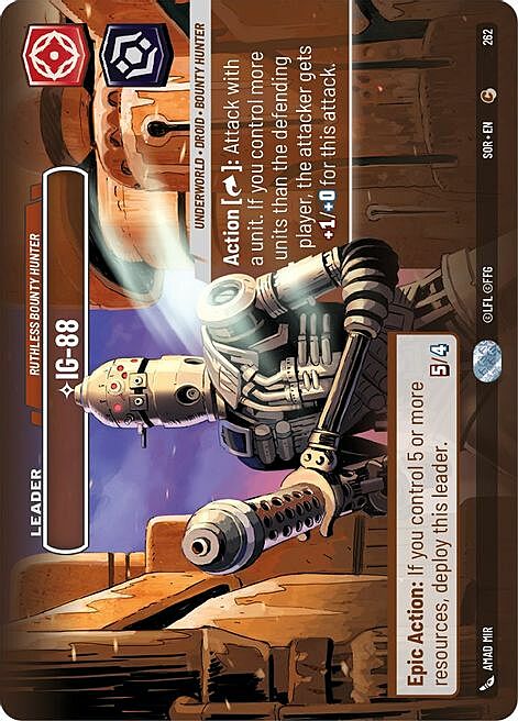 IG-88 - Ruthless Bounty Hunter Card Front