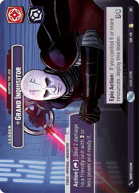 Grand Inquisitor - Hunting the Jedi Card Front