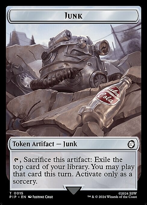 Junk // Robot Card Front