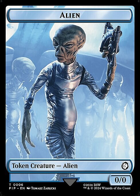 Alien // Clue Card Front