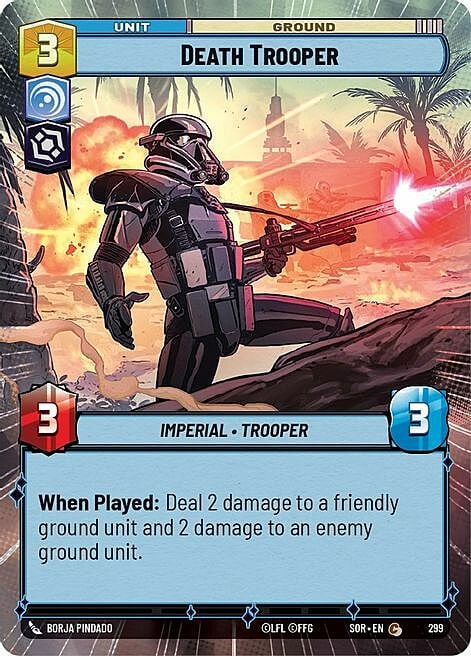 Death Trooper Card Front