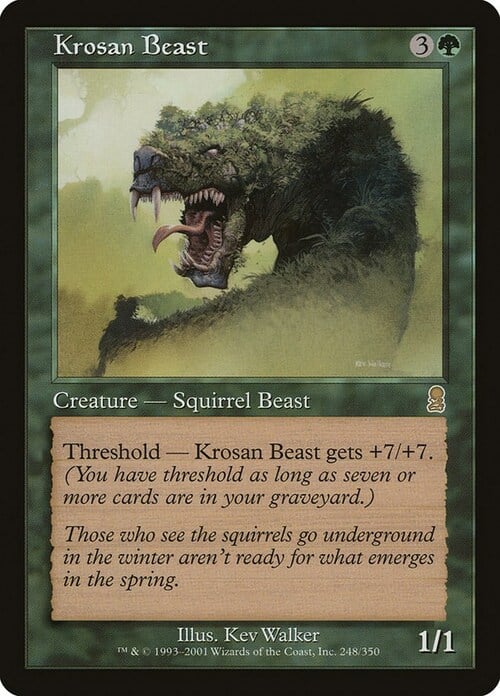 Krosan Beast Card Front