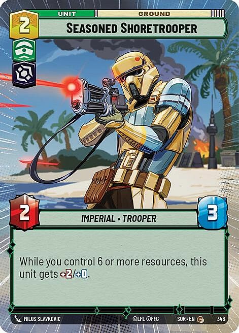 Seasoned Shoretrooper Card Front