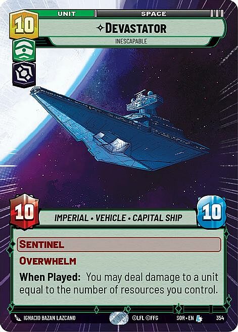 Devastator - Inescapable Card Front