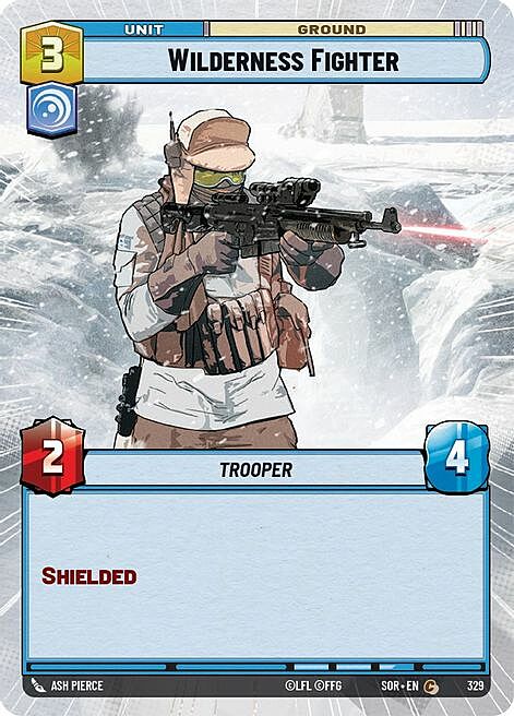 Wilderness Fighter Card Front