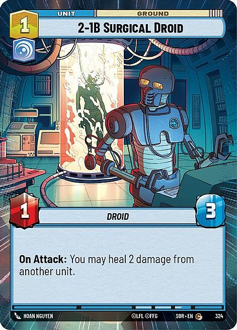 2-1B Surgical Droid Card Front