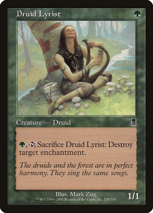 Druid Lyrist Card Front