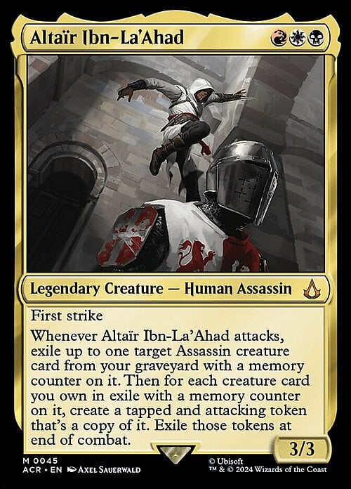 Altaïr Ibn-La'Ahad Card Front