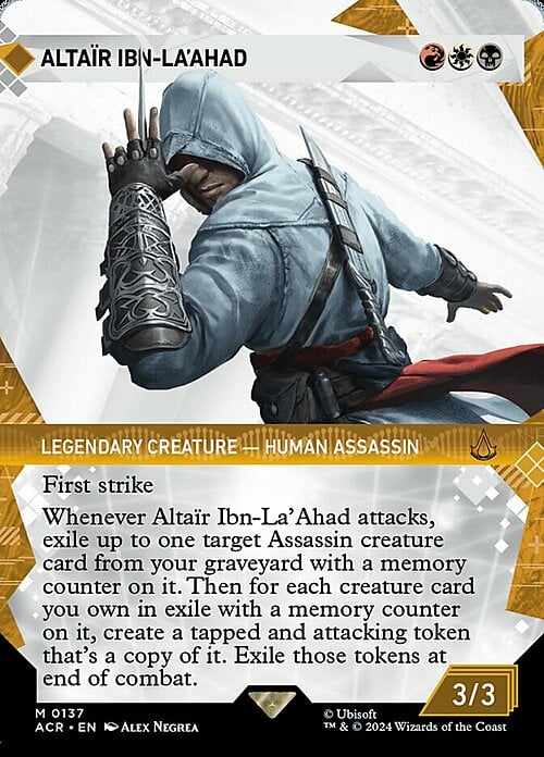Altaïr Ibn-La'Ahad Card Front