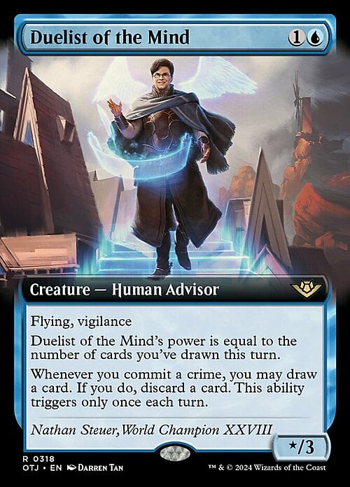 Duelist of the Mind Card Front