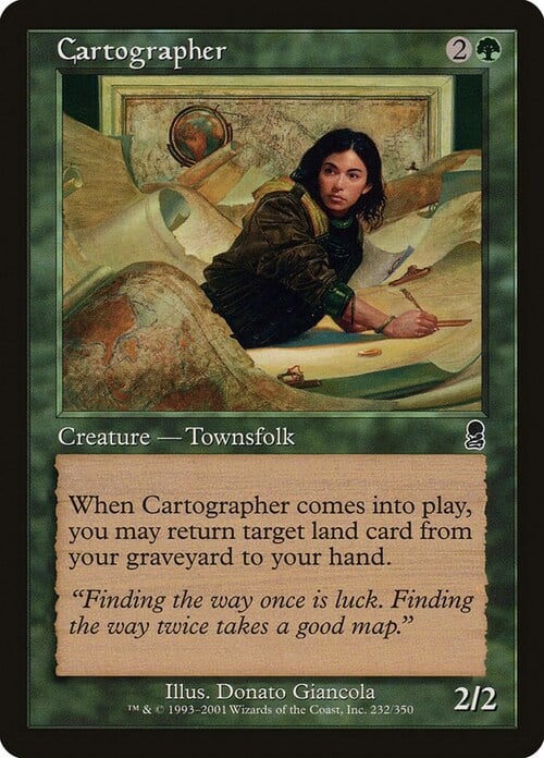 Cartographer Card Front