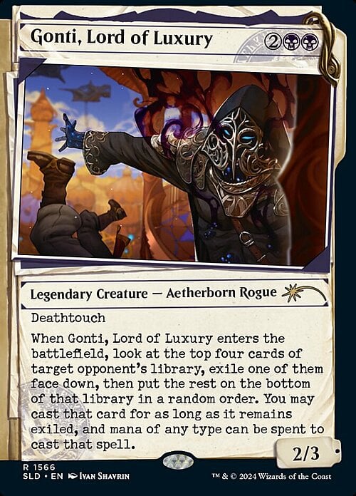 Gonti, Lord of Luxury Card Front