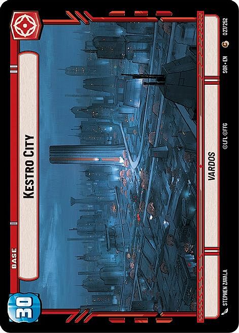 Kestro City // Experience Card Front