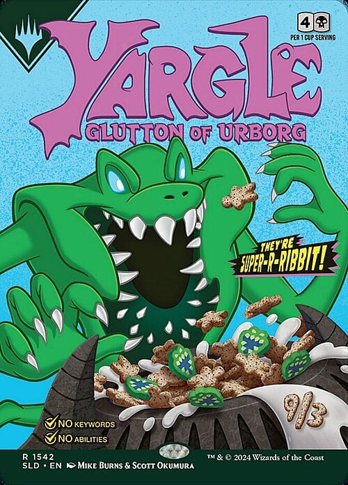 Yargle, Glutton of Urborg Card Front