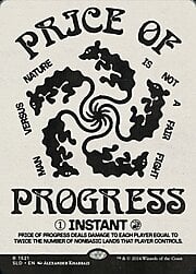 Precio del progreso