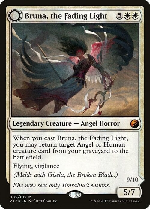 Bruna, the Fading Light // Brisela, Voice of Nightmares Card Front