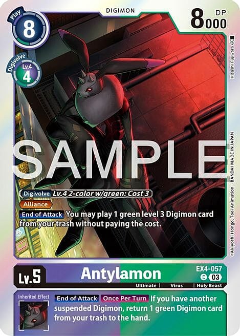 Antylamon Card Front