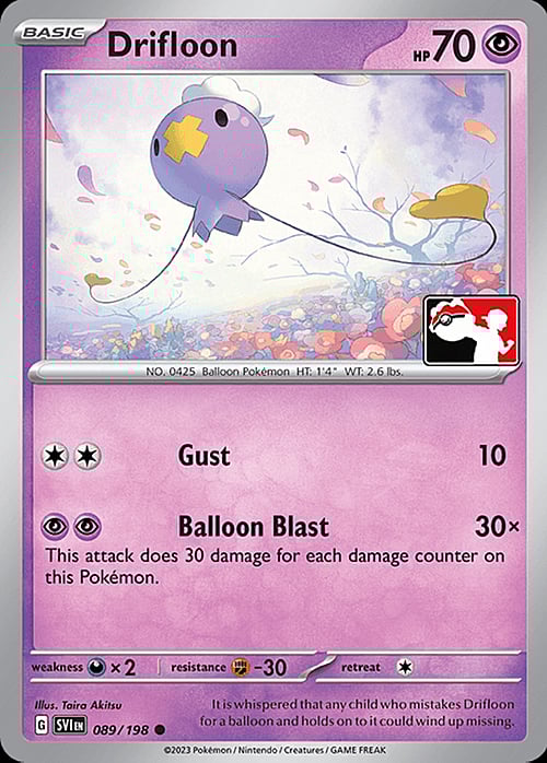 Drifloon Card Front