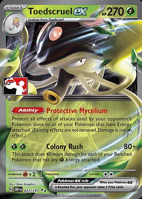 Toedscruel ex Card Front