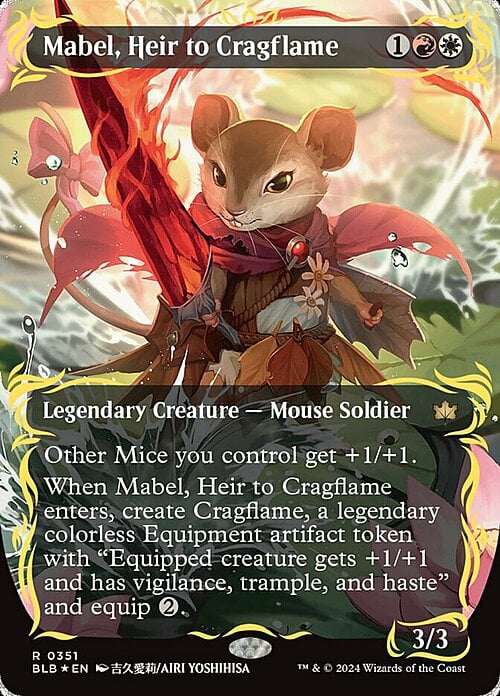 Mabel, Heir to Cragflame Card Front