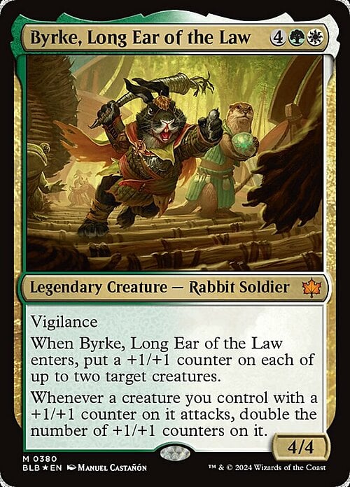 Byrke, Long Ear of the Law Card Front