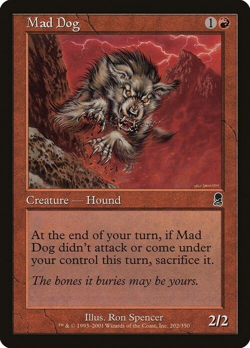 Mad Dog Card Front