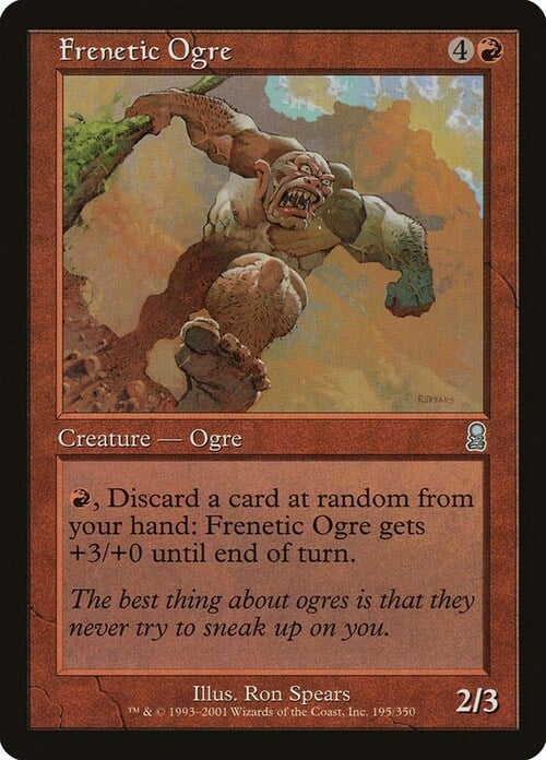 Frenetic Ogre Card Front