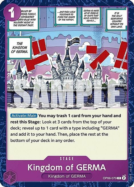 Kingdom of GERMA Card Front
