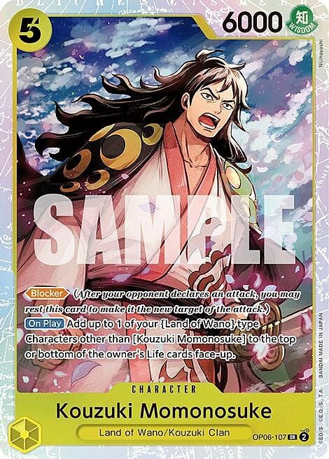Kouzuki Momonosuke Card Front