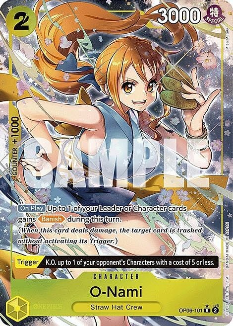 O-Nami Card Front