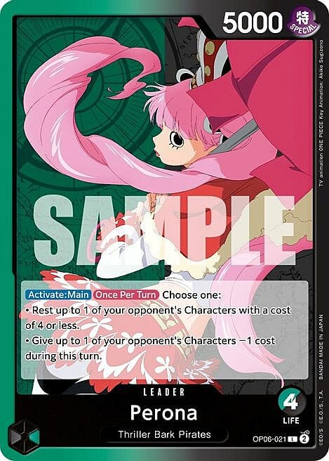 Perona Card Front