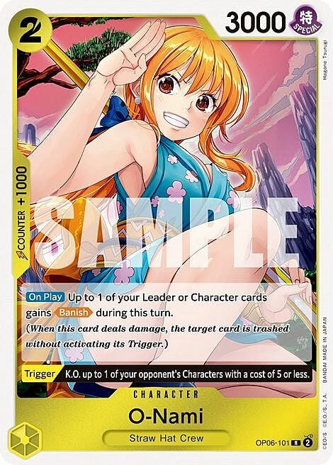 O-Nami Card Front