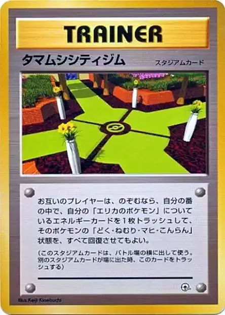 Celadon City Gym Card Front