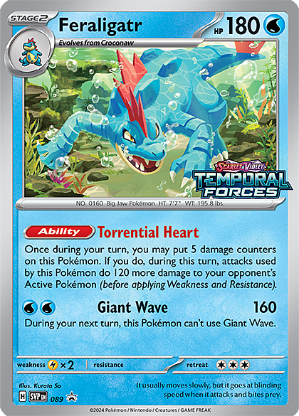 Feraligatr Card Front