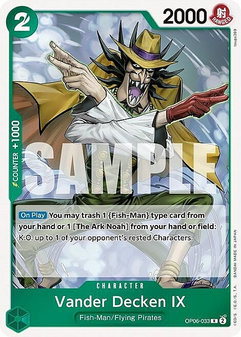 Vander Decken IX Card Front