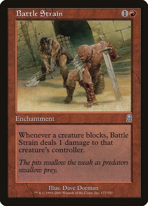 Battle Strain Card Front