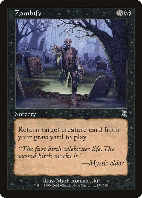 Zombify Card Front