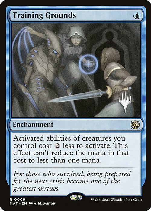 Training Grounds Card Front