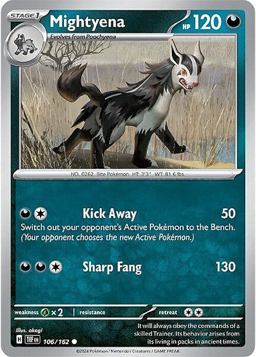 Mightyena Card Front