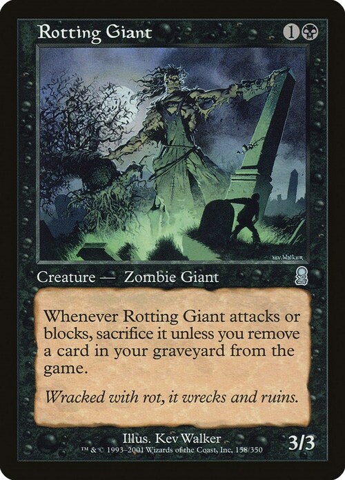 Rotting Giant Card Front
